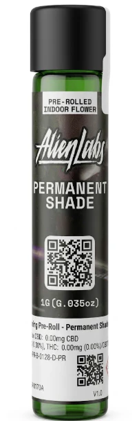 Alien Labs - Alien Labs - Permanent Shade - Preroll - 1g Main Image
