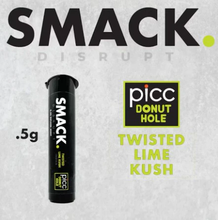 PICC - Picc | Smack | Infused Pre-Roll | Twisted Lime Kush | 0.5g Main Image