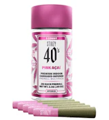 - PINK ACAI - .5G 40's Infused Preroll 5 Pack (Stiiizy)