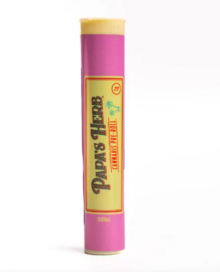 Papa's Herb - Papa's Herb | Preroll | Wedding Cake | 1g | Indica Hybrid Main Image