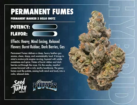 Seed Junky - Permanent Fumes - 7g (H) - Seed Junky Main Image