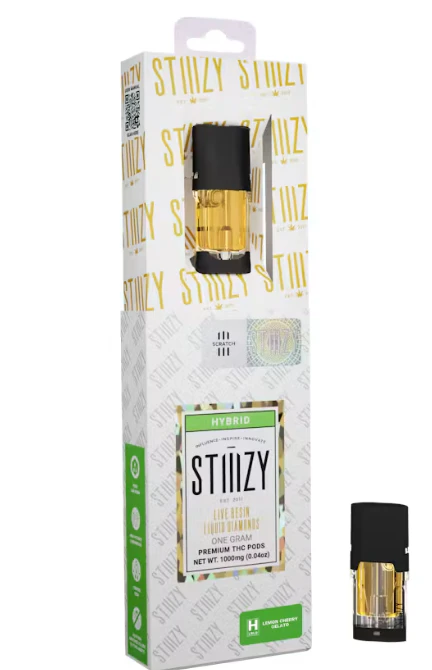 STIIIZY - Lemon Cherry Gelato - 1G Liquid Diamond Pod Main Image