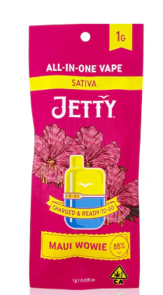 Jetty Extracts - Jetty Extracts - High THC - Maui Wowie - Mini Tank - RTU - 1G Main Image