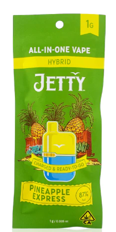 Jetty Extracts - Jetty Extracts - High THC - Pineapple Express - Mini Tank - RTU - 1G Main Image