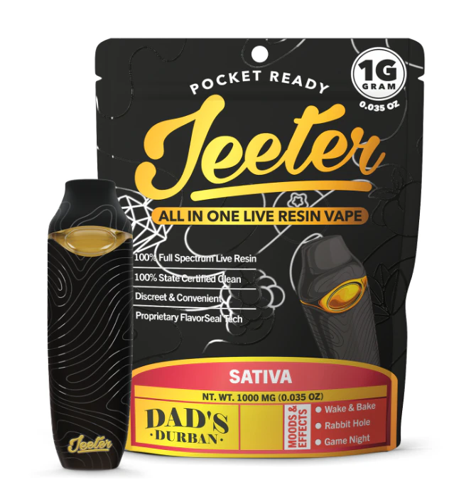 Jeeter - Jeeter - Live Resin - Dad's Durban - RTU - 1g Main Image