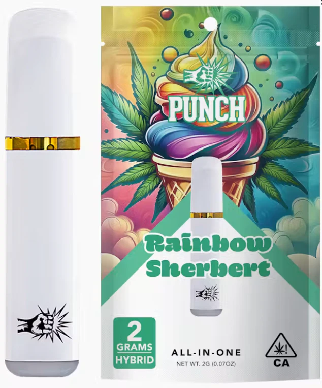 Punch Edibles & Extracts - Punch - Rainbow Sherbert - RTU - 2G Main Image