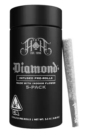 Heavy Hitters - 5pk - OG Rebel (Diamond Infused) - 2.5g (I) - Heavy Hitters Main Image