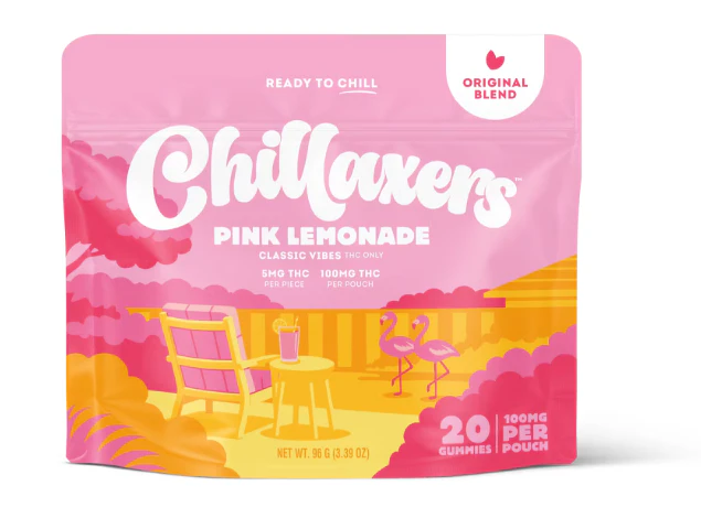 CHILLAXERS - Chillaxers - Pink Lemonade - 100mg - 20pk Main Image
