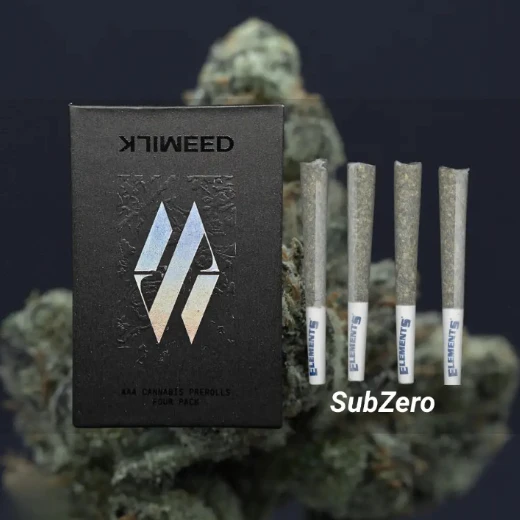 Milkweed - Milkweed | Sub Zero | Pre-Roll 4 Pack | _g Main Image