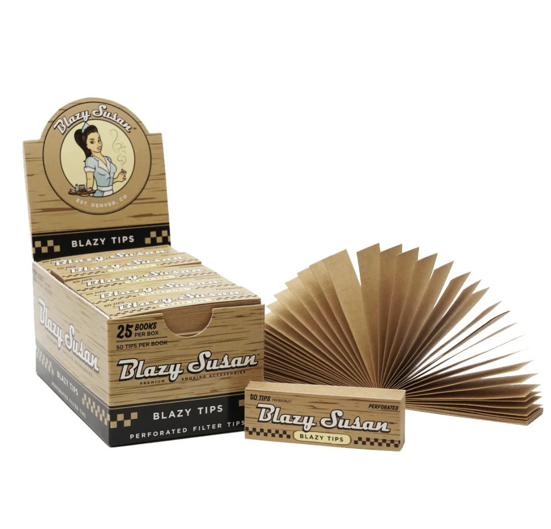 Blazy Susan - Blazy Susan - Blazy Filter Tips Unbleached Main Image