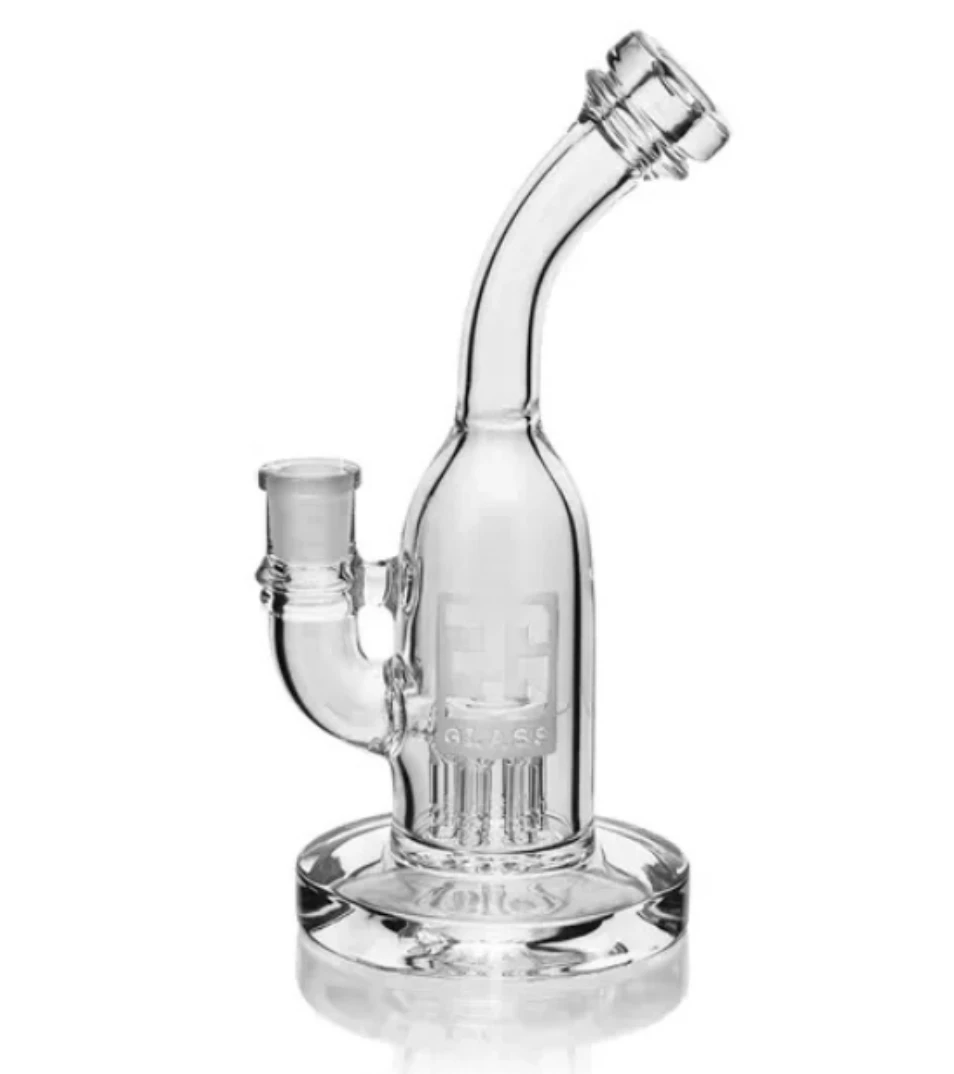 Eg Glass - Eg Glass - Ergonomic Rose Pipe Water Pipe Dab Rig 8.5" Main Image