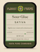 Florist Farms- Sour Glue- 7pk x .5g Prerolls