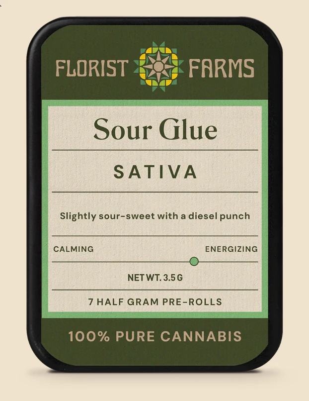 Florist Farms - Florist Farms- Sour Glue- 7pk x .5g Prerolls Main Image