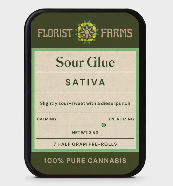Florist Farms - Sour Glue Pre-rolls | .5g, 7pack Main Image
