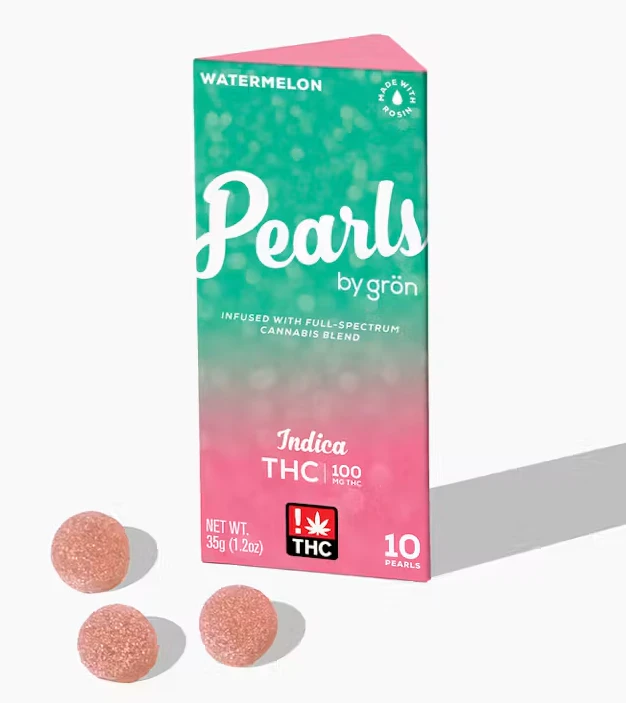 Pearls - Pearls Watermelon Gummies - 100mg - 10 pack Main Image
