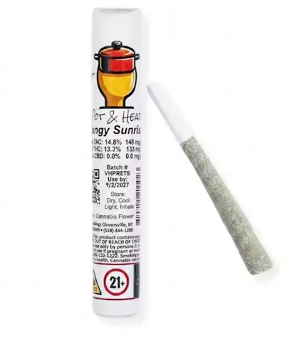 Pot & Head - Pot & Head | Pre Roll | Tangy sunrise | 1G | Main Image