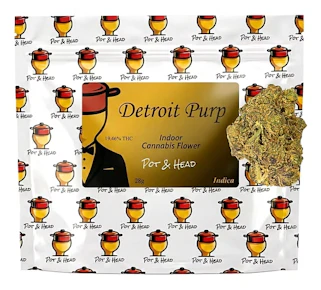 pot & head | Flower | Detroit Purps | 28G |
