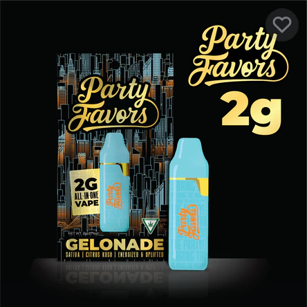 Party Favors - Party Favors | 2G Disposable | Gelonade Main Image