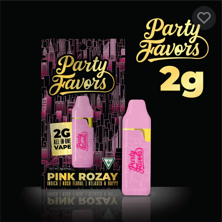 Party Favors - Party Favors | 2G Disposable | Pink Rozay Main Image