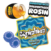 Squishies | 200MG Solventless Rosin Gummies | OG Blue Razz