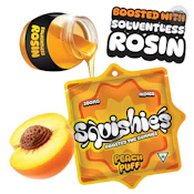 Squishies | 200MG Solventless Rosin Gummies | Peach Puff