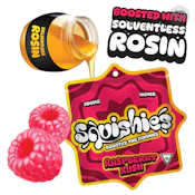 Squishies | 200MG Solventless Rosin Gummies | Raspberry Kush