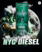 NYC Diesel | 1g | Moon Rock Preroll | Presidential