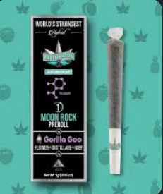 Presidential - Gorilla Goo | 1.5g | 3pack Mini Moon Rock Prerolls | Presidential Main Image