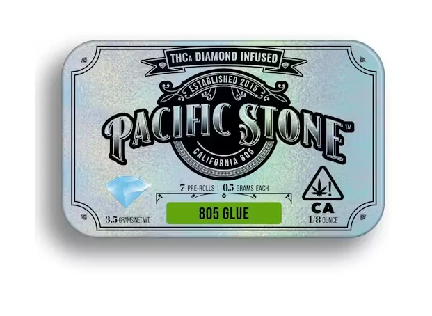 Pacific Stone - Pacific Stone Infused Diamonds 7pk Prerolls 3.5g 805 Glue Main Image