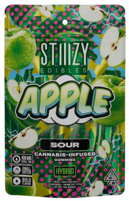 STIIIZY - Stiiizy - Sour Apple - Gummies - 10 pk - 100mg Main Image