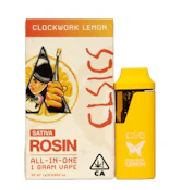 AIO - Clockwork Lemon - Live Rosin - 1g (S) - CLSICS