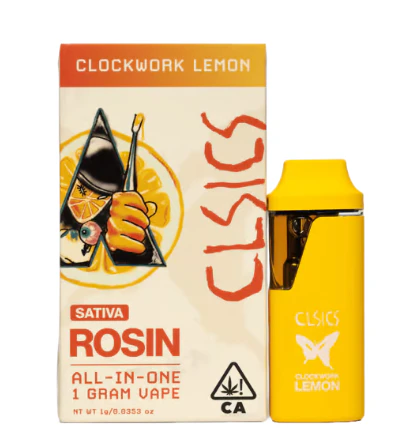 CLSICS - AIO - Clockwork Lemon - Live Rosin - 1g (S) - CLSICS Main Image
