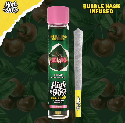 HIGH 90s - HIGH 90S | WILD CHERRY GELATO - INFUSED | PREROLL | 1G Main Image