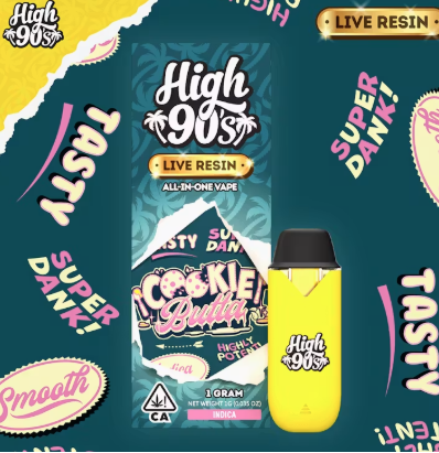 HIGH 90s: Cookie Butta
