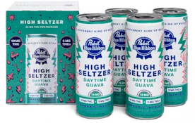 Pabst Blue Ribbon - Selzter - Daytime Guava - 4pk - 40mg