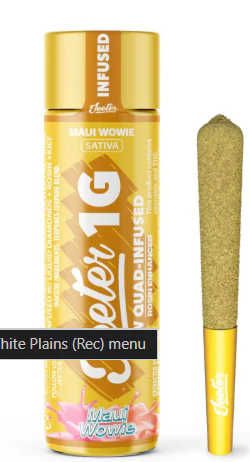 Jeeter - Jeeter - Maui Wowie - 1g Quad Infused Preroll Main Image