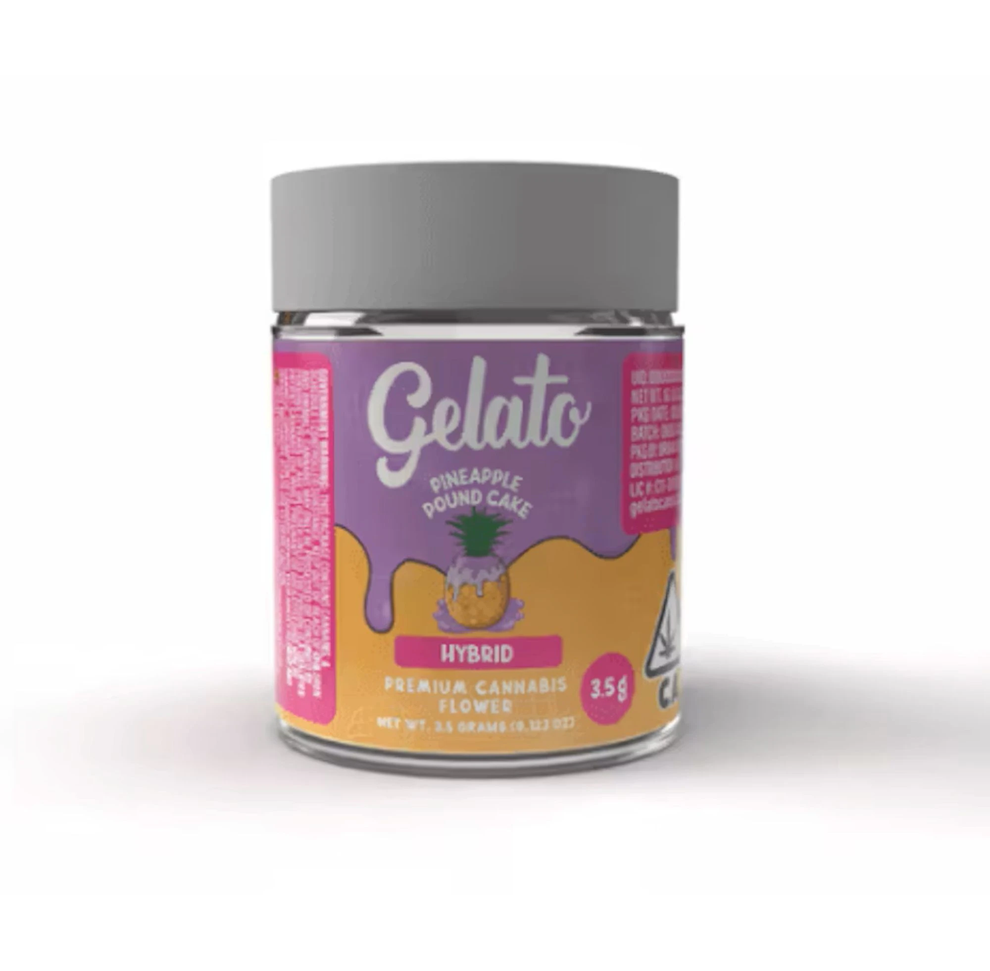 Gelato - Gelato 3.5g Pineapple Pound Cake Main Image