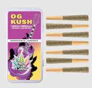 OG Kush 0.5g 7pk Prerolls - Indica | High Falls Canna