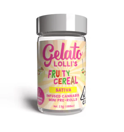 Gelato - Gelato Lolli Infused 5pk Prerolls 3g Fruity Cereal Main Image