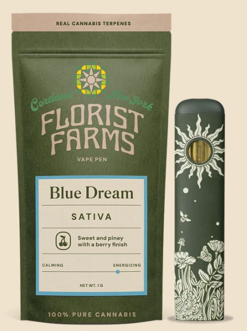 Florist Farms - Blue Dream 1g AIO - Sativa | Florist Farms Main Image