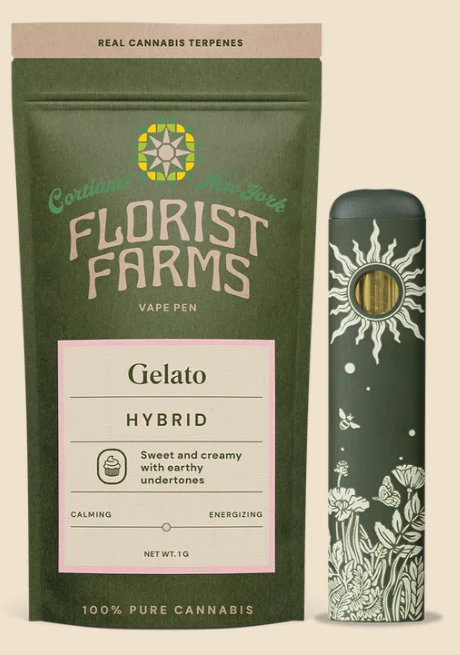 Florist Farms - Gelato 1g AIO - Hybrid | Florist Farms Main Image