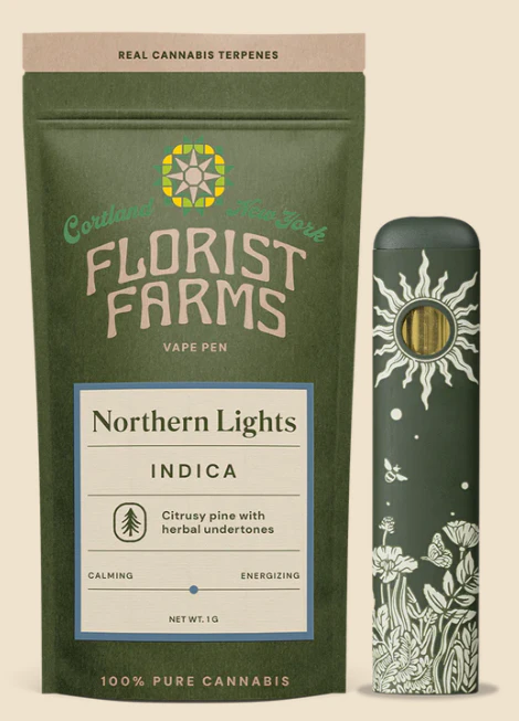 Florist Farms - Northern Lights 1g AIO - Indica | Florist Farms Main Image