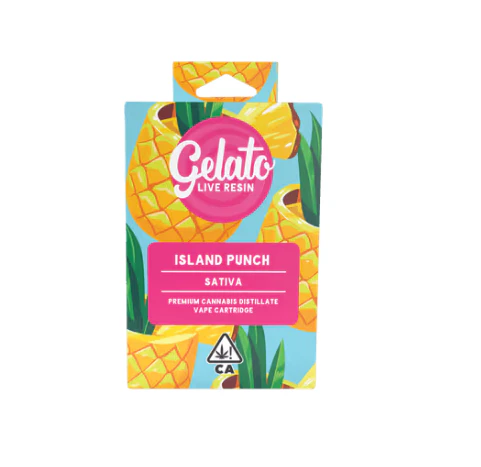 Gelato - Gelato Live Resin Cart 1g Island Punch Main Image