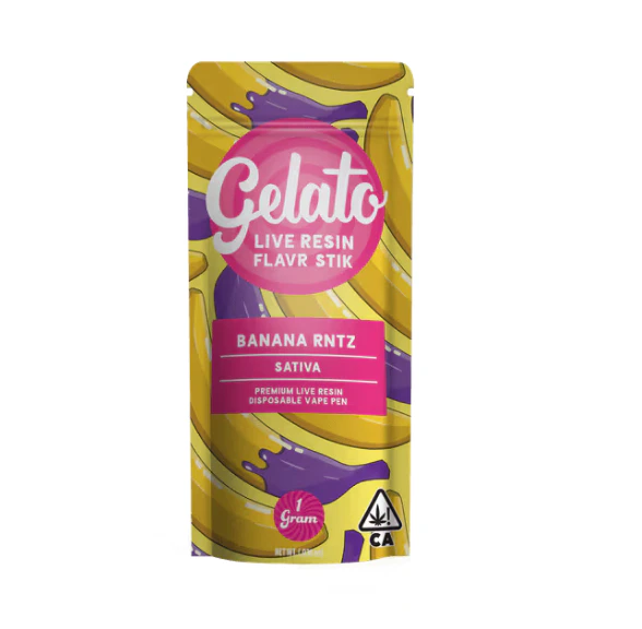 Gelato - Gelato Live Resin All In One 1g Banana Rntz Main Image