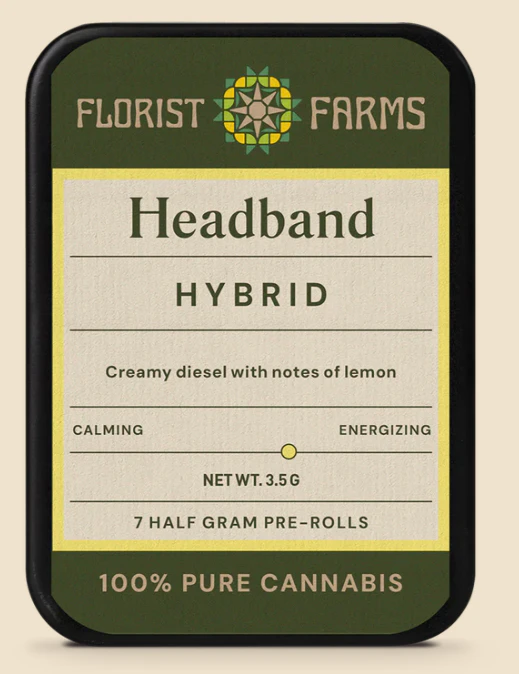 Florist Farms - Headband 7pk Prerolls - Hybrid | Florist Farms Main Image