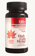 Relax & Restore - 30pk Pomegranate Full Spectrum CBD Gummies