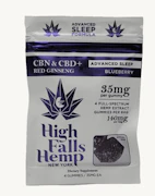 Advanced Sleep - 4pk Blueberry Full Spectrum CBD Gummies