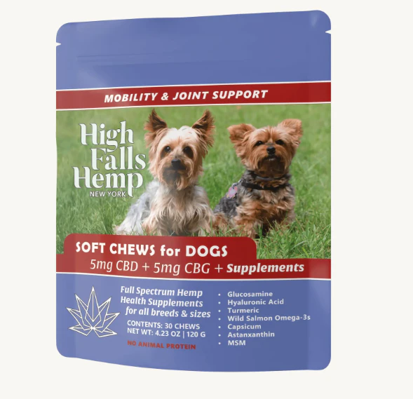 High Falls Hemp - Pets - 30pk Mobility & Joint Support Soft Chews for Dogs Main Image