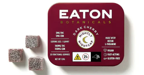 Eaton Botanicals - Eaton - Nightly Nightcap (Dark Cherry) - Gummies Main Image