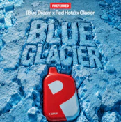 PREFERRED 1G AIO Blue Glacier Cured Resin Disposable